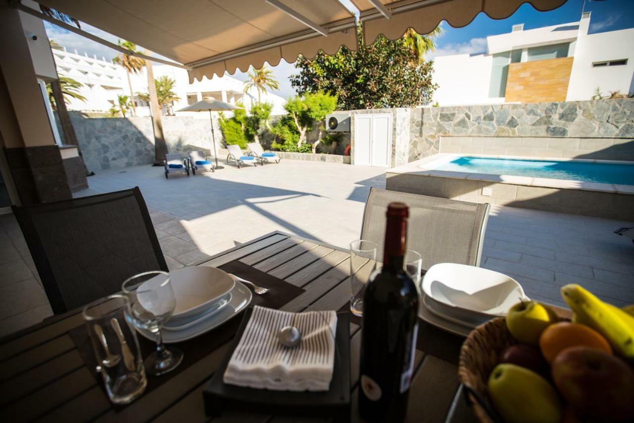 Villa Jandia Modern New Apartment Morro Jable Private Heated Pool Big Terrace And Parking المظهر الخارجي الصورة