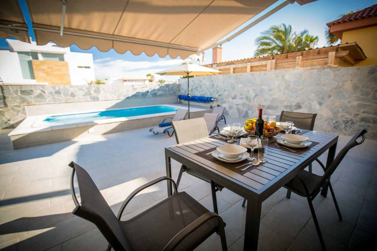 Villa Jandia Modern New Apartment Morro Jable Private Heated Pool Big Terrace And Parking المظهر الخارجي الصورة