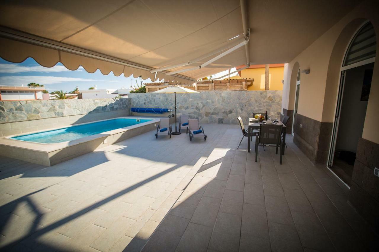 Villa Jandia Modern New Apartment Morro Jable Private Heated Pool Big Terrace And Parking المظهر الخارجي الصورة